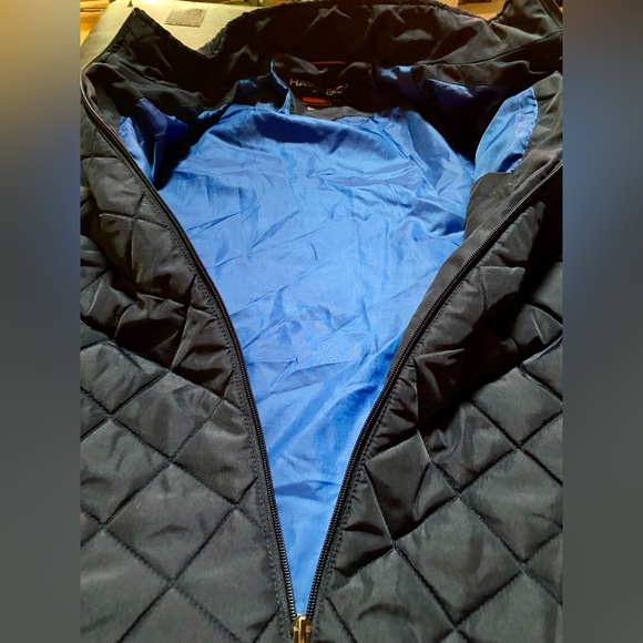 🔥Hawke & Co. Blue Diamond Quilted Puffer Jacket Coat🔥 - Picture 8 of 16